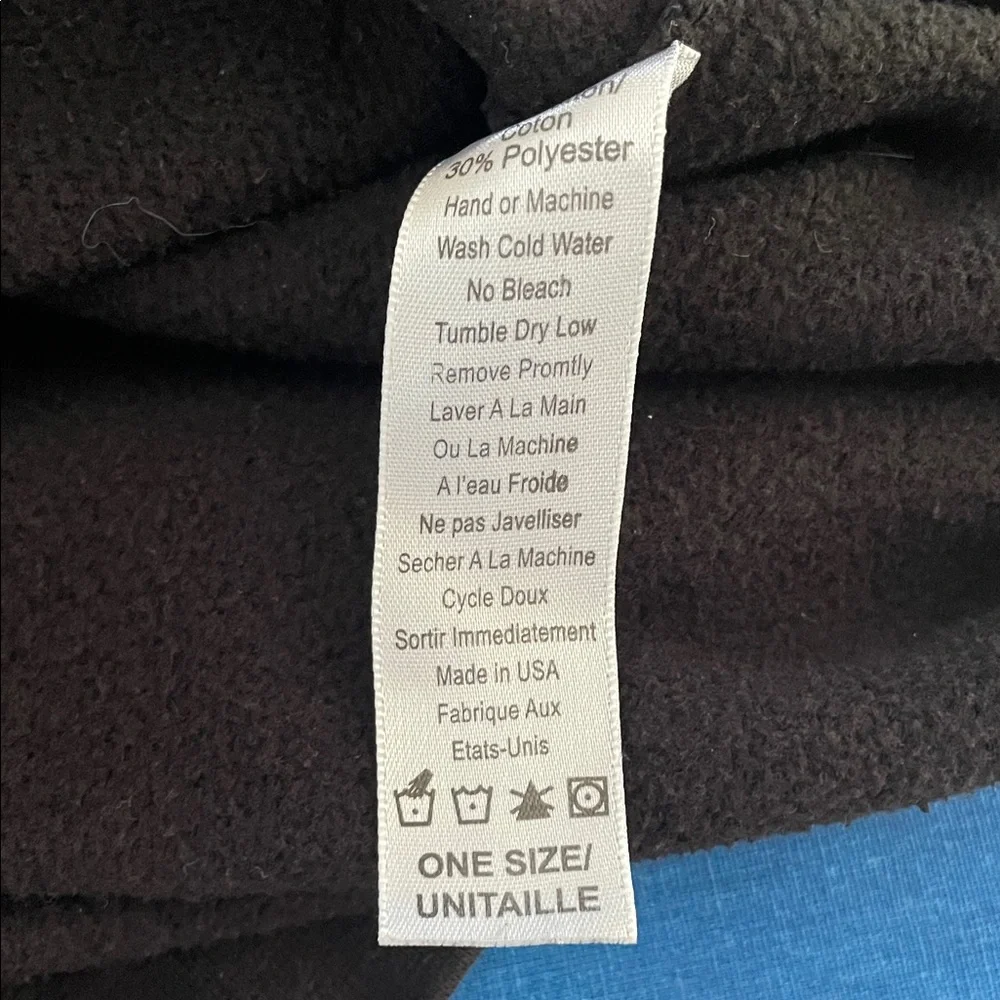 Brandy Melville Black Grand Tour Hoodie